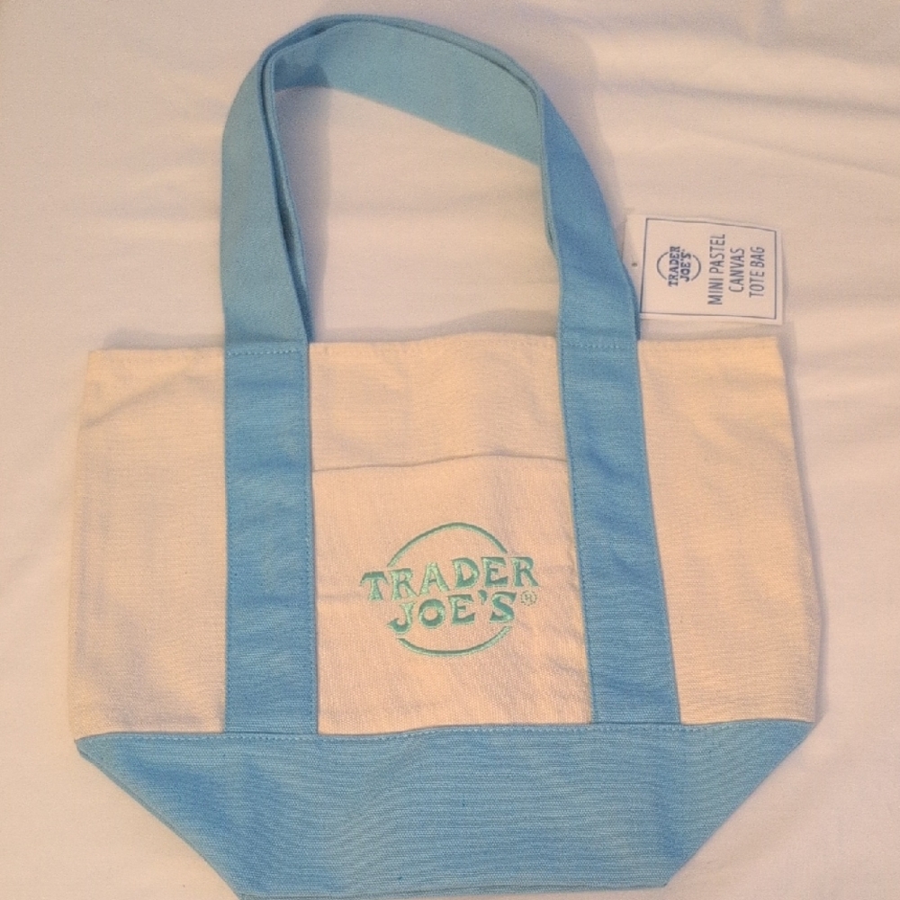 Trader Joes Mini Canvas Tote